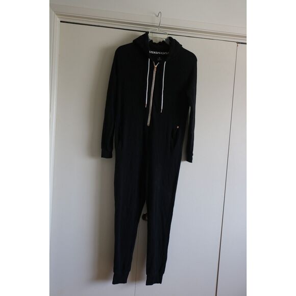 Volcom Black Lived In Lounge Full Zip Hoodie Onepiece Jumpsuit Womens
XS - Picture 2 of 10